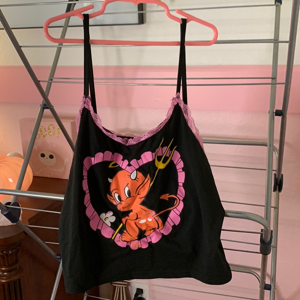 ROMWE Large Crop Tank Top